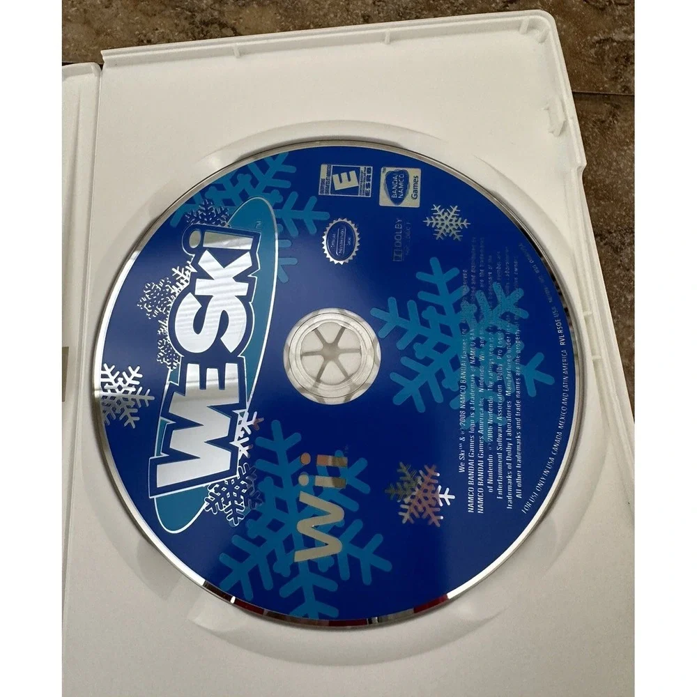 Nintendo Wii, WE SKI 2008 Complete W/ Manuel